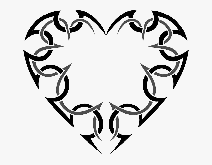 Heart Tattoo Transparent, HD Png Download, Free Download
