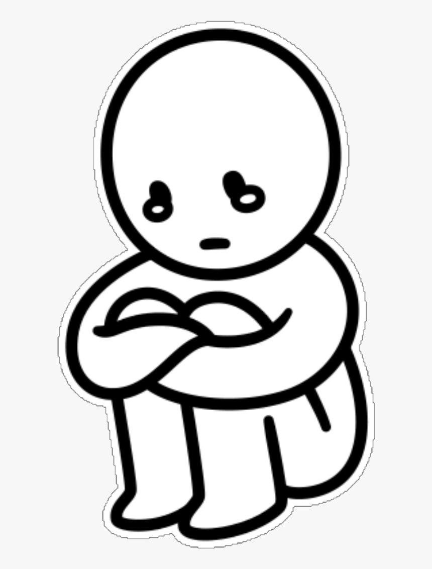 Sad Myedit Sad Sadboy Art Sadanimation Sad Ani - Sad Animated, HD Png Download, Free Download