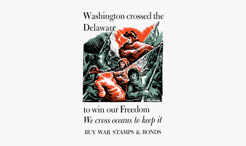 Washington Crossing The Delaware Text Book, HD Png Download, Free Download
