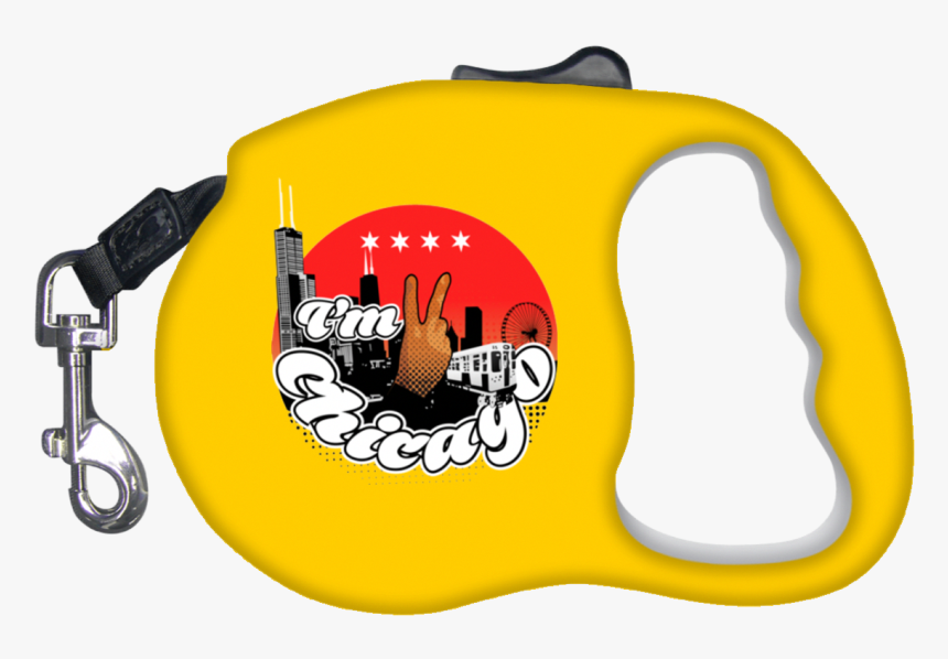 I"m 2 Chicago Retractable Dog Leash - Leash Dog Mockup Free, HD Png Download, Free Download