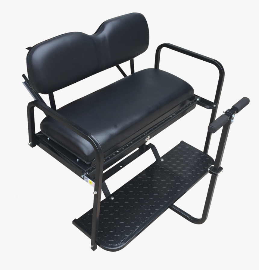 Ezgo Rxv Golf Cart Rear Flip Seat Kit W/ Diamond Plate", HD Png Download, Free Download