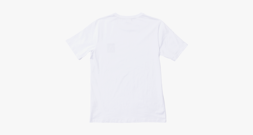 Pocket Tee White Back, HD Png Download - kindpng