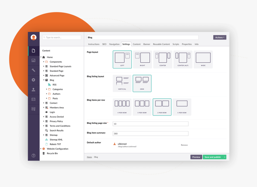 Umbraco 8 Plugin Settings, HD Png Download, Free Download