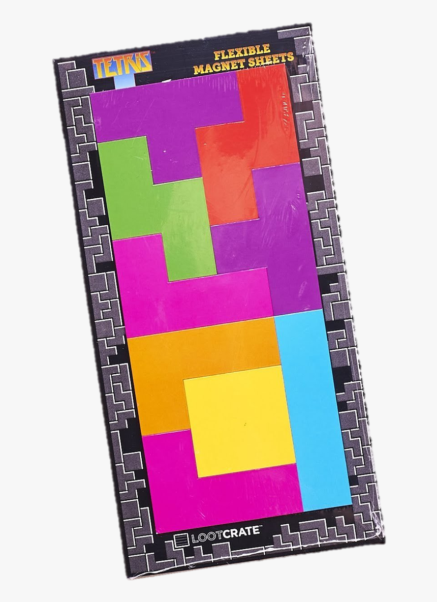 Vandor Tetris Block Refrigerator Magnets - Graphic Design, HD Png Download, Free Download
