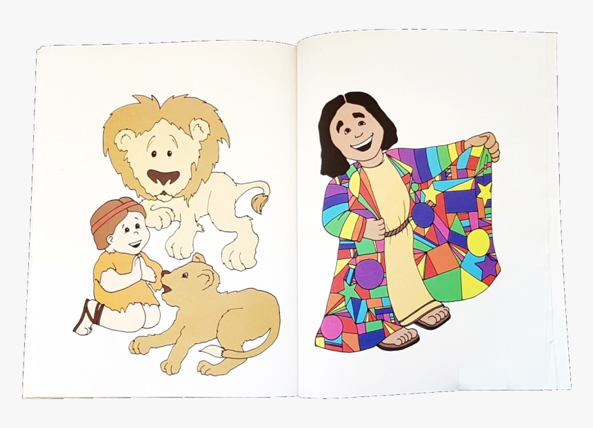 Bible Stories Colouring Magic Book Trick Gospel - Cartoon, HD Png Download, Free Download