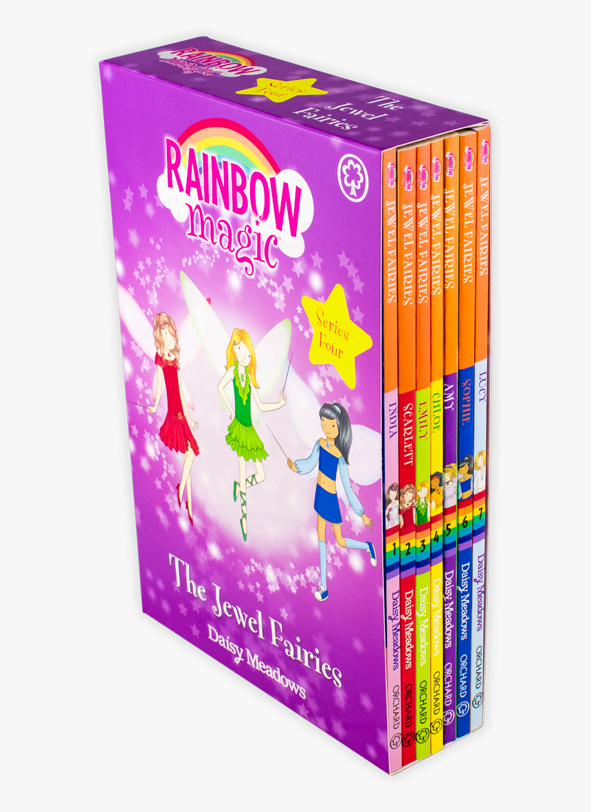 Rainbow Magic The Jewel Fairies 7 Book Collection - Jewel Fairies Daisy Meadows, HD Png Download, Free Download