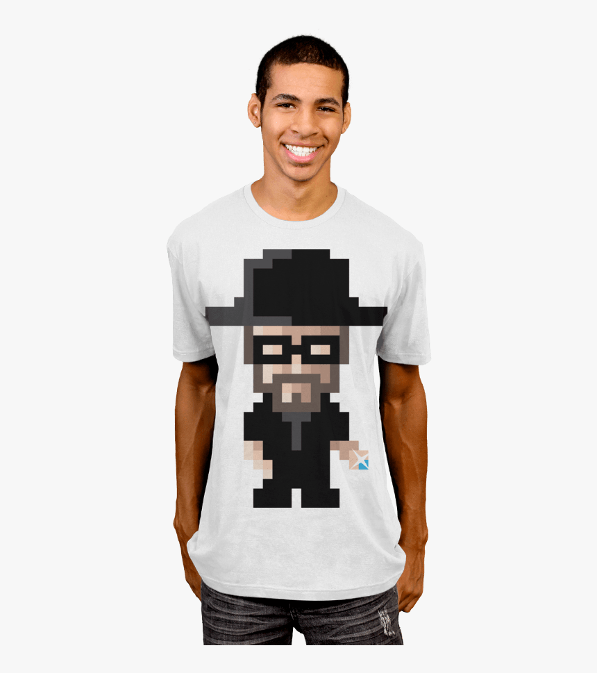 Heisenberg T-shirt - Black Shirt With Neon Design, HD Png Download, Free Download