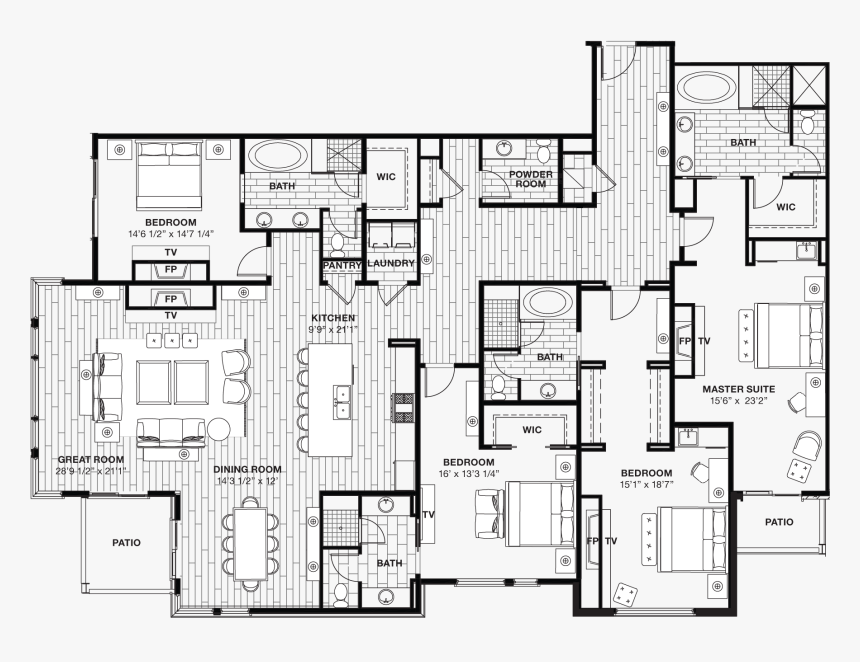 Floor Plan, HD Png Download, Free Download