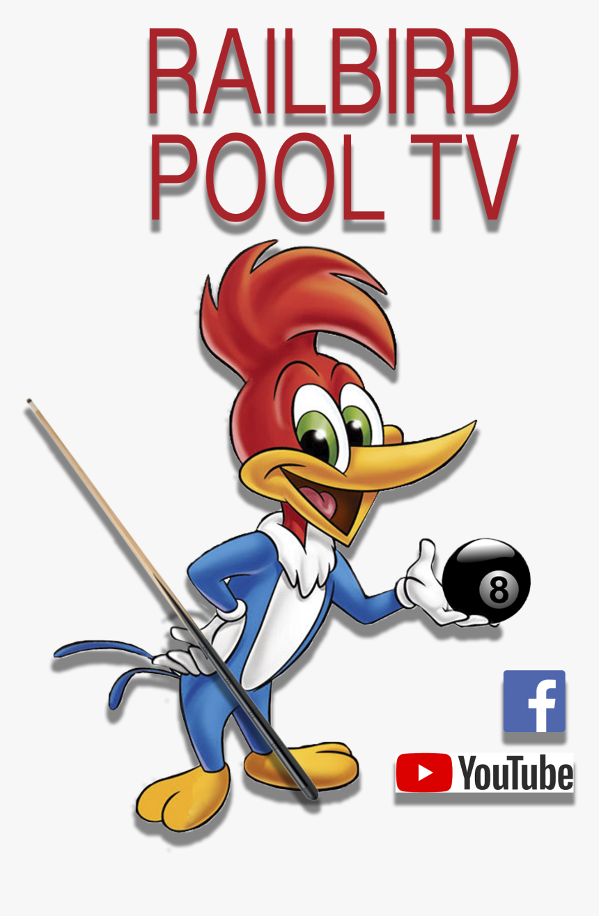 Railbird Pool Tv - Woody Woodpecker Png, Transparent Png, Free Download