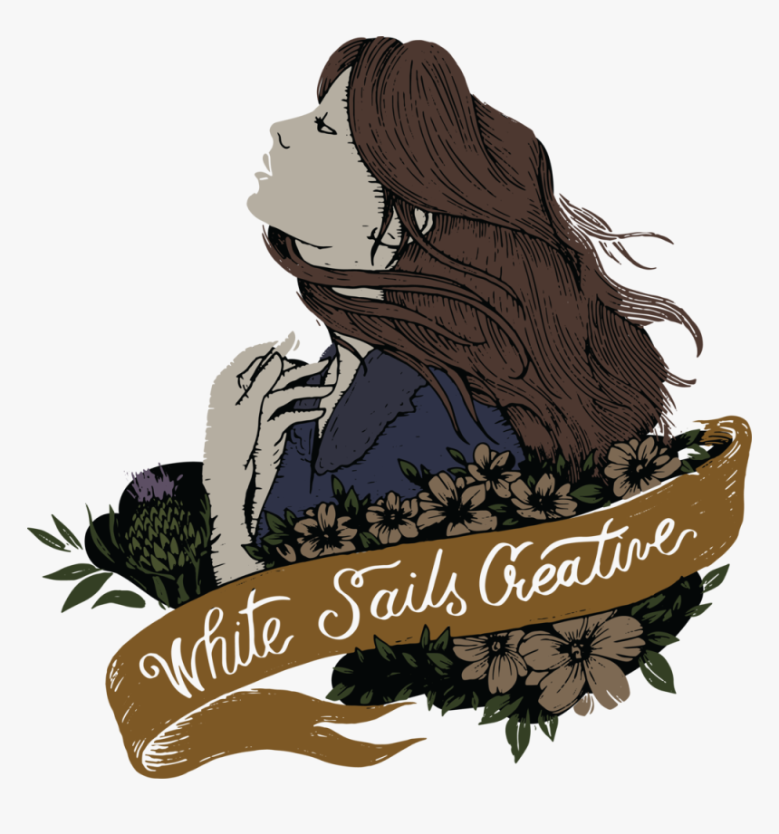 White Sails Creative Color Black Backgroun - Illustration, HD Png Download, Free Download