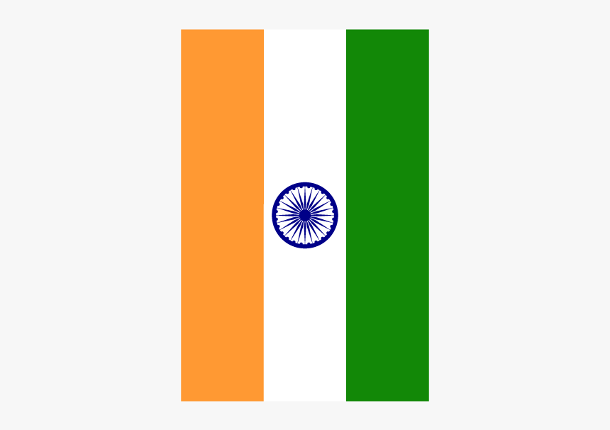Indian Flag Vertical - Flag Of India, HD Png Download, Free Download