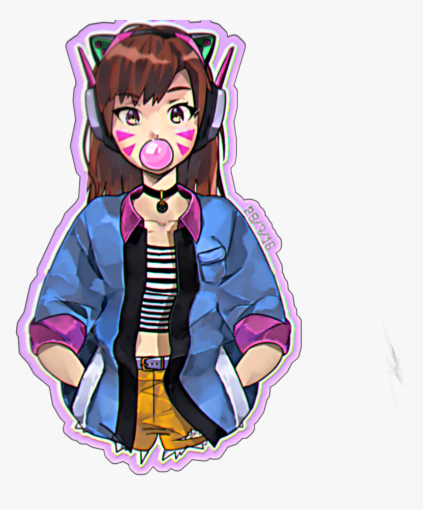 Va # Diane Nanatsu No Taizai - Dva Overwatch Png, Transparent Png, Free Download