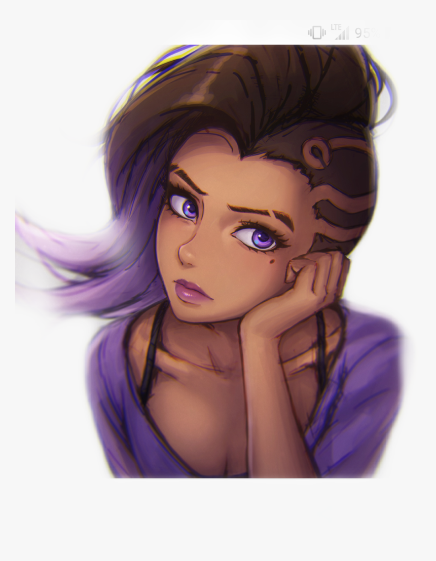#sombra #overwatch #sombraoverwatch - Sombra Ow, HD Png Download, Free Download