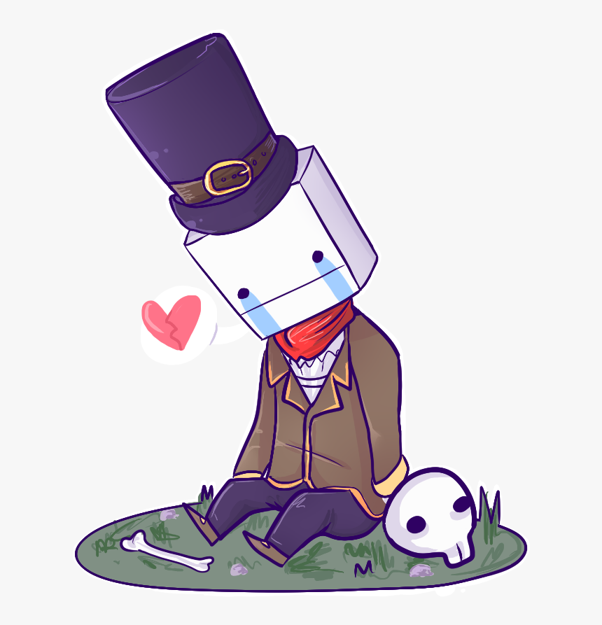 “dont Cry Hatty 
” - Battleblock Theater Hatty Sad, HD Png Download, Free Download