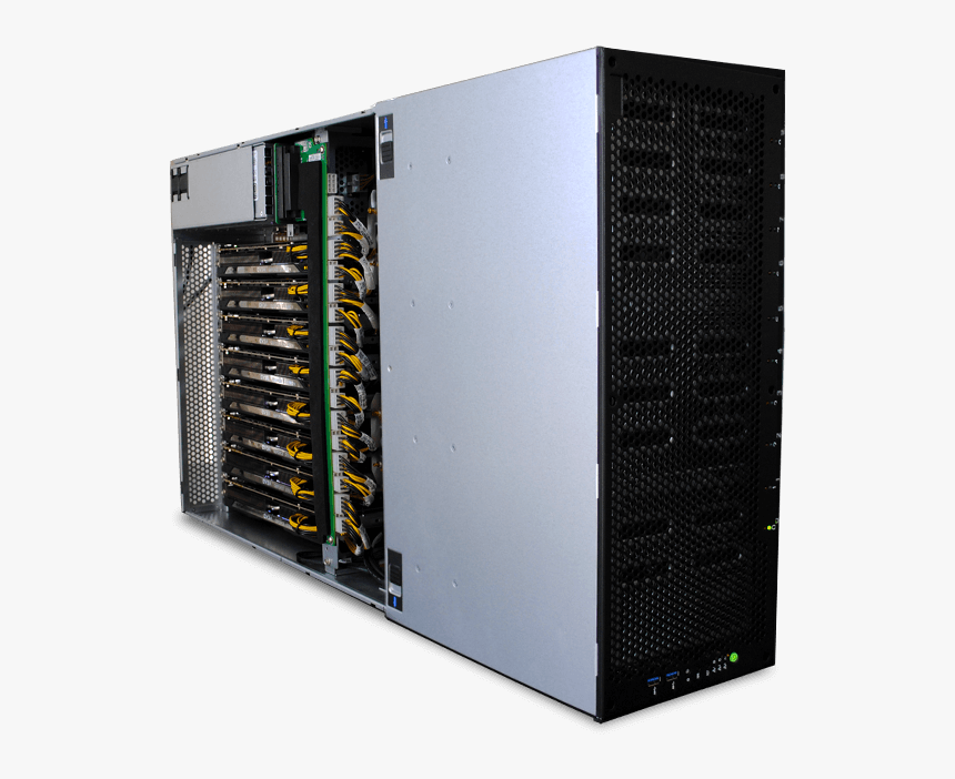 Desktop Tower Servers - Velocity Small Server Rack, HD Png Download, Free Download