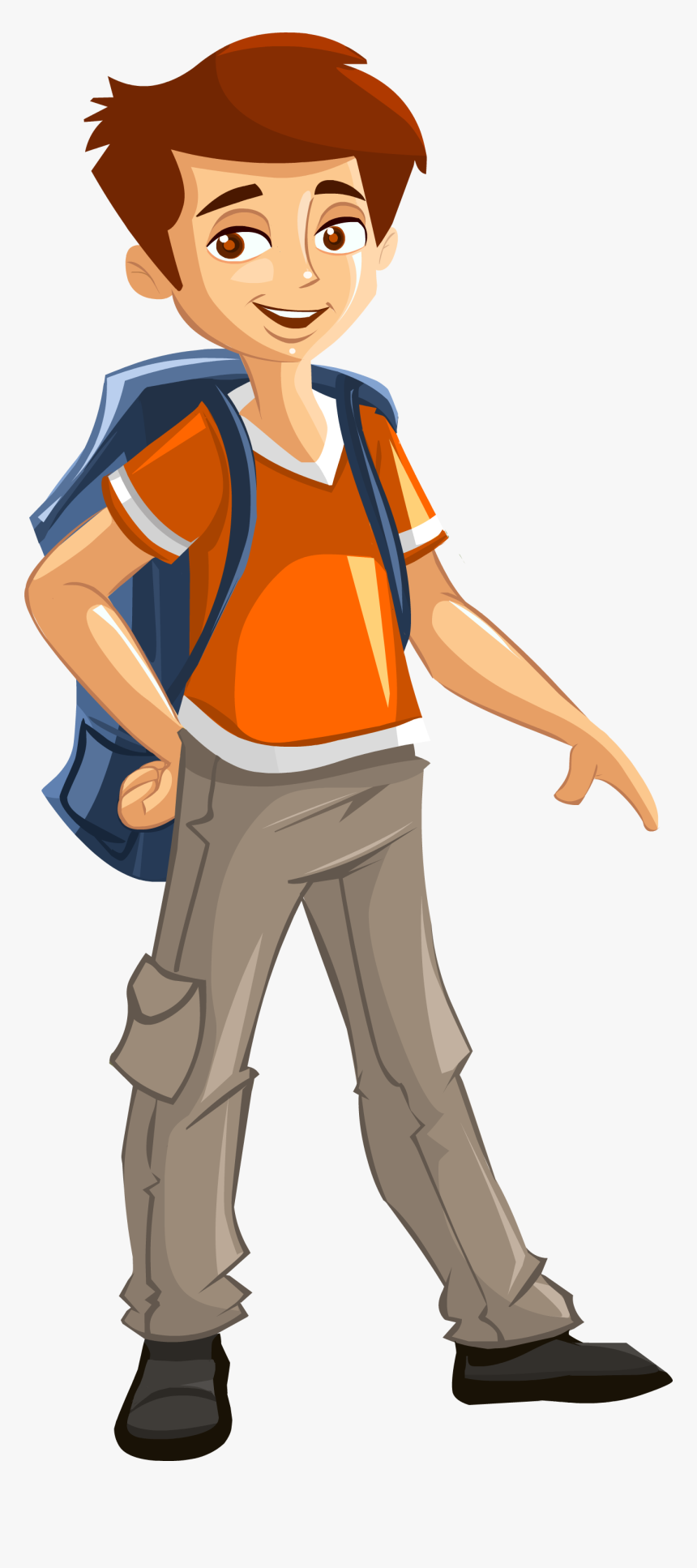 Transparent Cartoon Guy Png - Indian Boy Cartoon Character, Png Download -  kindpng