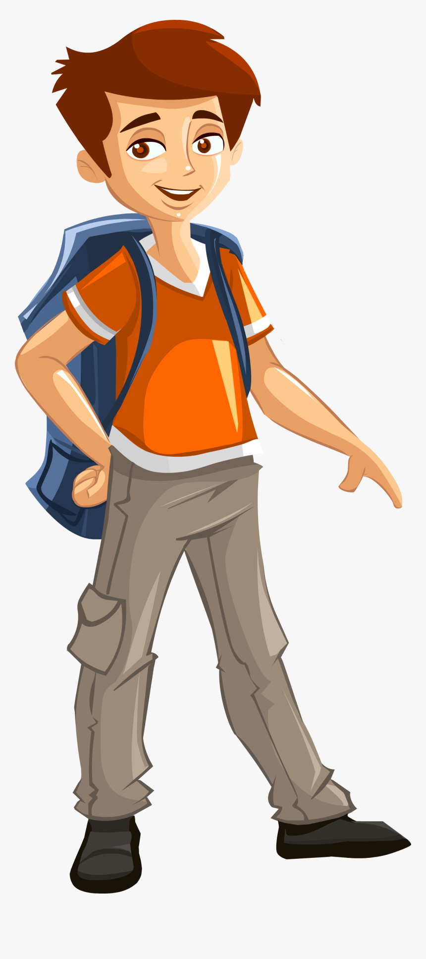 Transparent Cartoon Guy Png - Indian Boy Cartoon Character, Png Download, Free Download