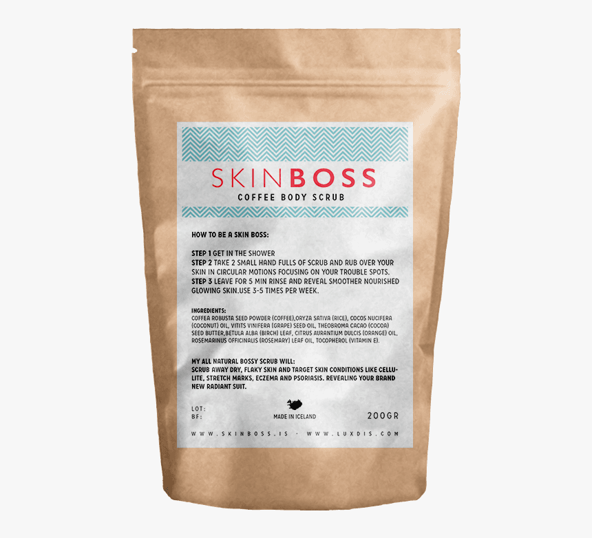 Skinboss Coffee Scrub - Coffee, HD Png Download, Free Download