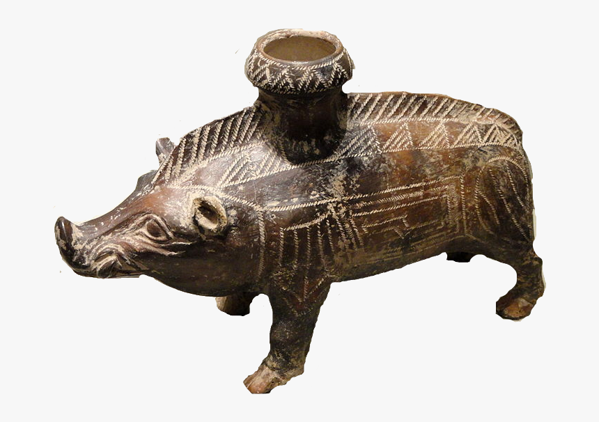 Transparent Triggered Meme Png - Boar Vessel 600 500 Bc Etruscan Ceramic Png, Png Download, Free Download
