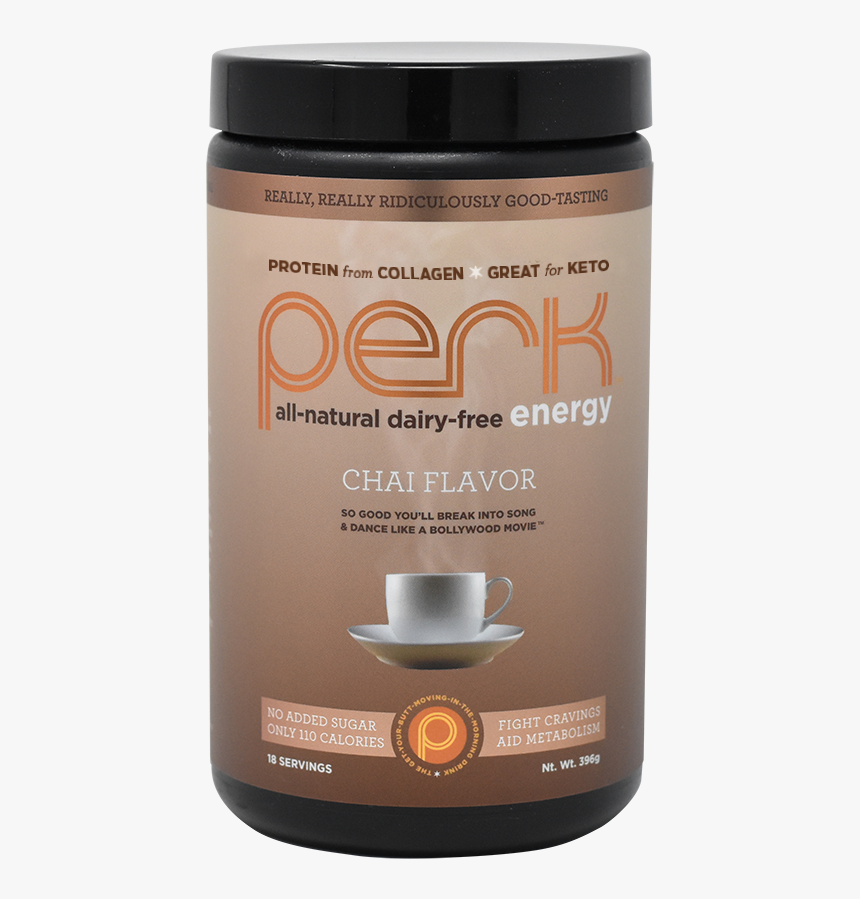 Perk Energy All Natural Dairy Free* Chai Latte "
 Class="lazyload - Coffee Substitute, HD Png Download, Free Download