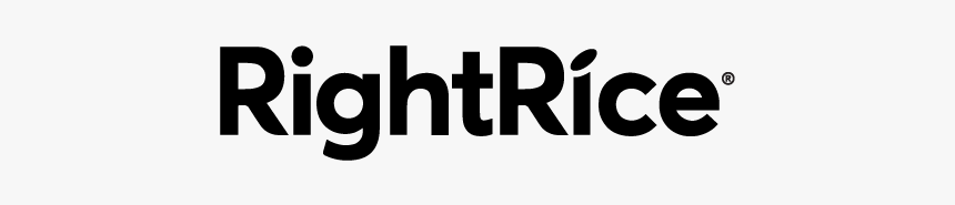Rightrice Logo Flat - Company Logos Black And White, HD Png Download, Free Download