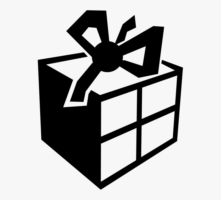 Vector Illustration Of Gift Wrapped Birthday, Anniversary, - Icon, HD Png Download, Free Download