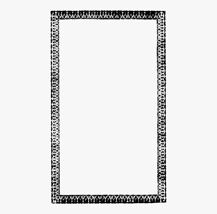 Deed Border Template - Monochrome, HD Png Download, Free Download