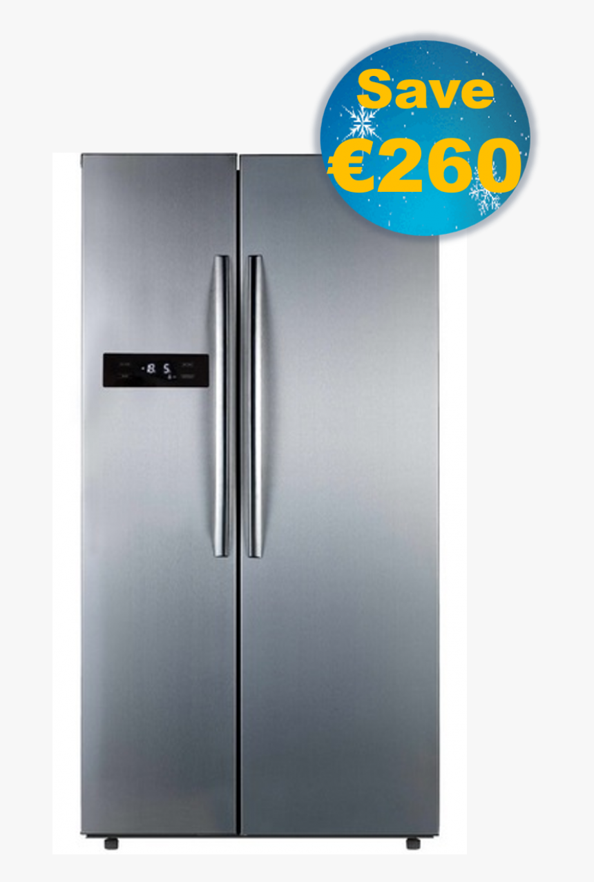 American Style Fridge Freezer 537l, By Belling - Refrigerator, HD Png Download, Free Download