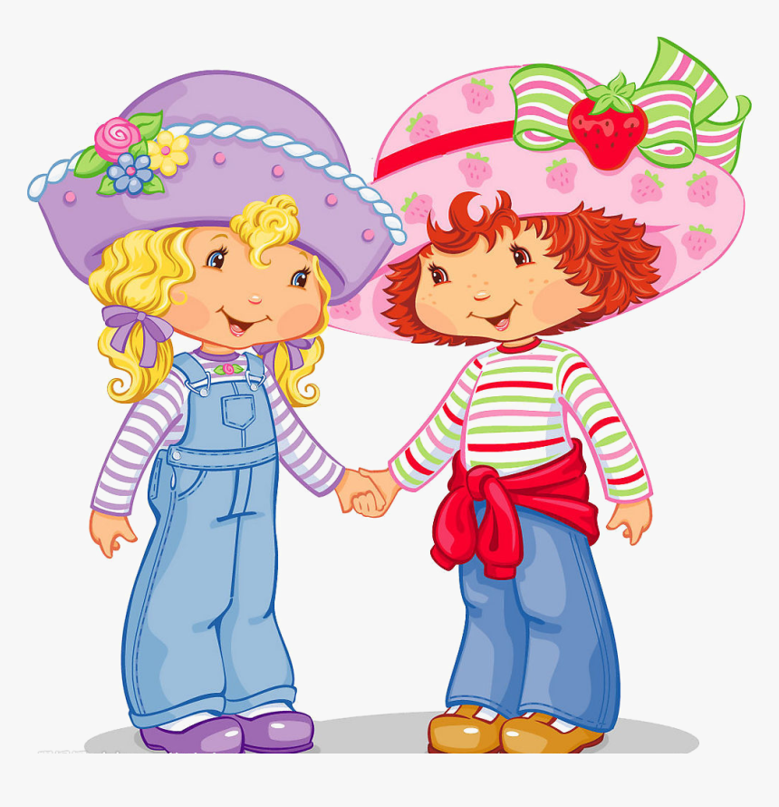 Day National Best Friend - Strawberry Shortcake And Friend, HD Png Download, Free Download