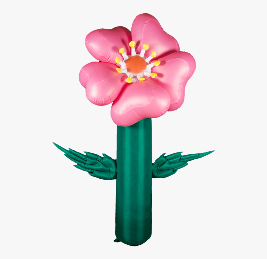 Inflatable Flower Single Stem Pink - Camellia Sasanqua, HD Png Download, Free Download