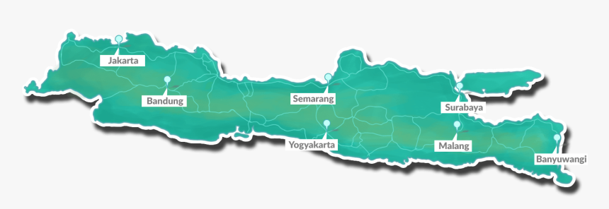 Java Island Map Png , Png Download - Java Island Map Png, Transparent Png, Free Download