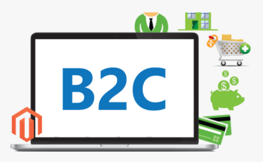 Global B2c E-commerce Market - Shopping Cart Icon, HD Png Download, Free Download
