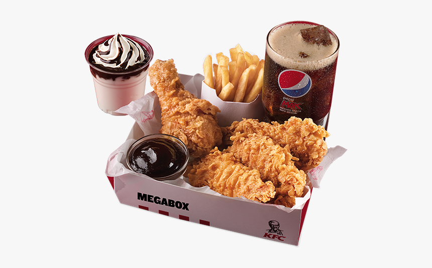 Kfc Png - Menu Mega Box Kfc, Transparent Png, Free Download