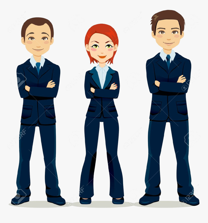 La Persona Deberá - Business People Cartoon Png, Transparent Png, Free Download