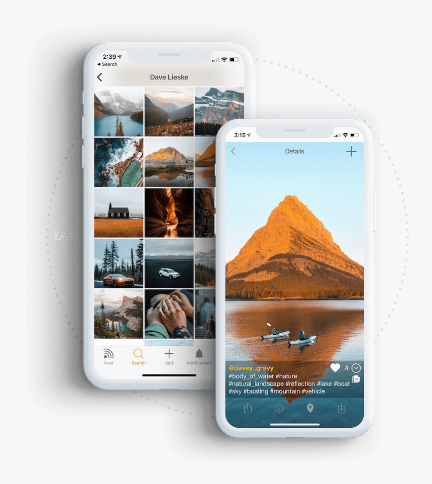 Shotzr Mobile App - Swiftcurrent Lake, HD Png Download, Free Download