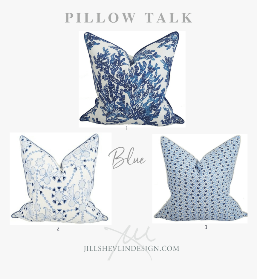 Jill Shevlin Design Decorative Accents For The Home - Denim, HD Png Download, Free Download