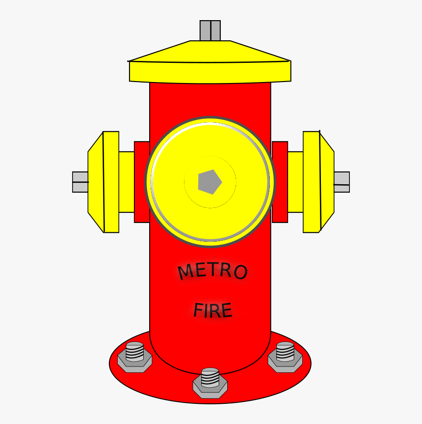 Fire Hydrant - Clip Art, HD Png Download, Free Download