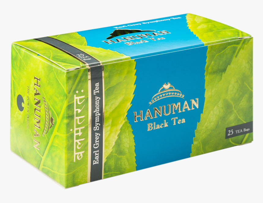 Black Tea With Bergamot Flavor "hanuman Earl Gray Symphony - Carton, HD Png Download, Free Download