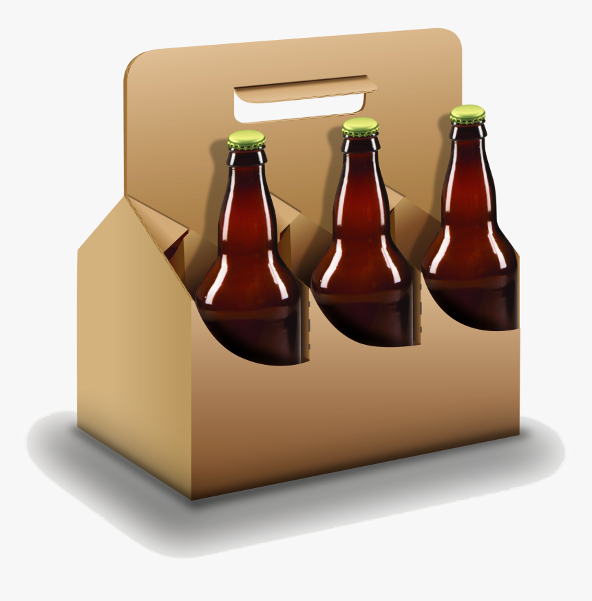 Carrying Case Beer Cardboard, HD Png Download, Free Download