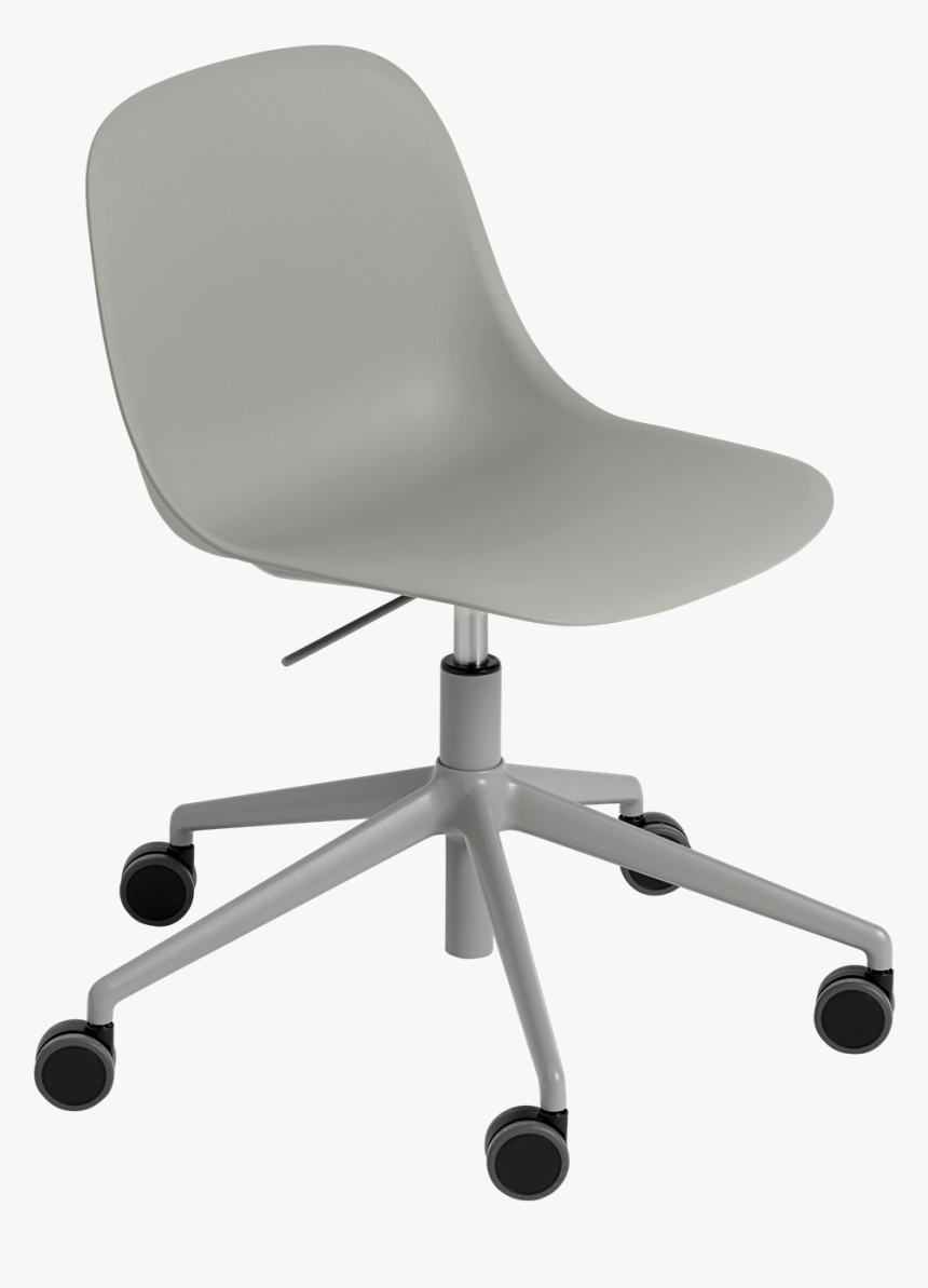 Fiber Side Chair Swivel Base W - Office Chair, HD Png Download, Free Download
