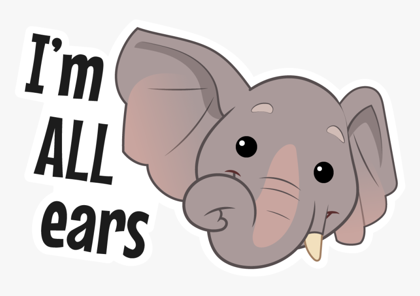 I M All Ears Clipart, HD Png Download, Free Download