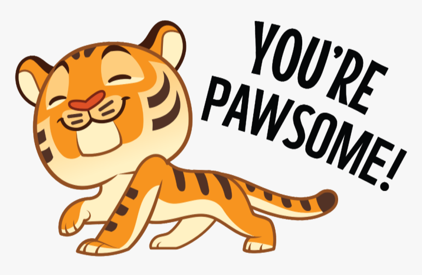 Wwf Viber Stickers Tiger, HD Png Download, Free Download