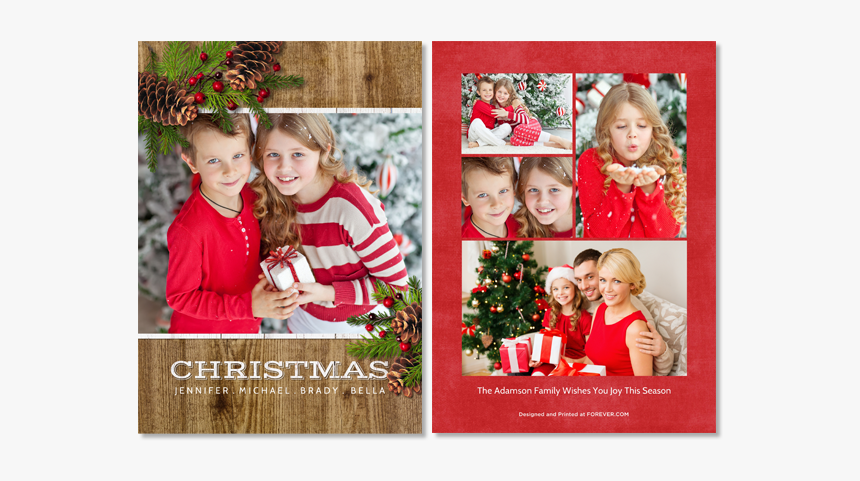 Simply Christmas Card - Collage, HD Png Download, Free Download