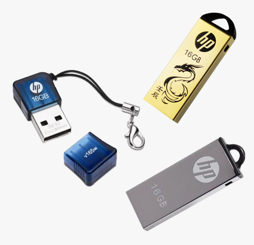 Hp 16 Gb Pen Drive - Hp Pen Drive Png, Transparent Png, Free Download