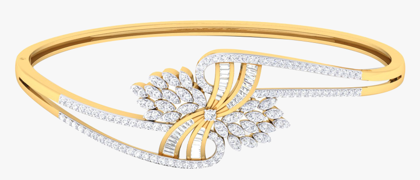 Evelina Diamond Bracelet - Bangle, HD Png Download, Free Download
