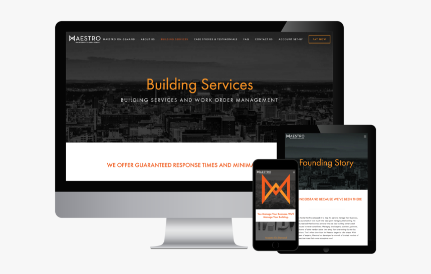 Maestro Mockup1 - Online Advertising, HD Png Download, Free Download