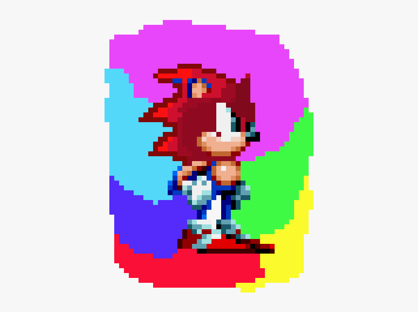 Sonic Mania Sonic Sprite, HD Png Download, Free Download