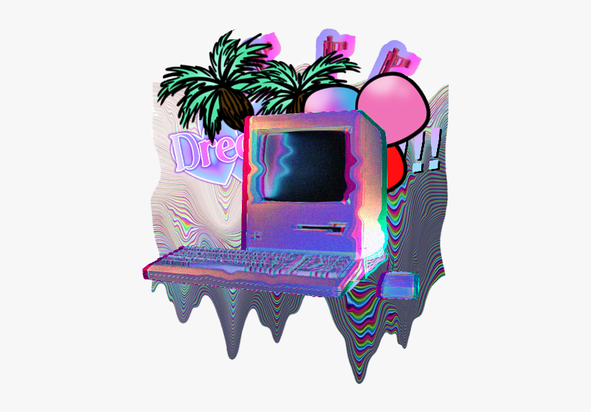 #aesthetic #tumblr #background #png #sticker #picsart - Glitch Png, Transparent Png, Free Download