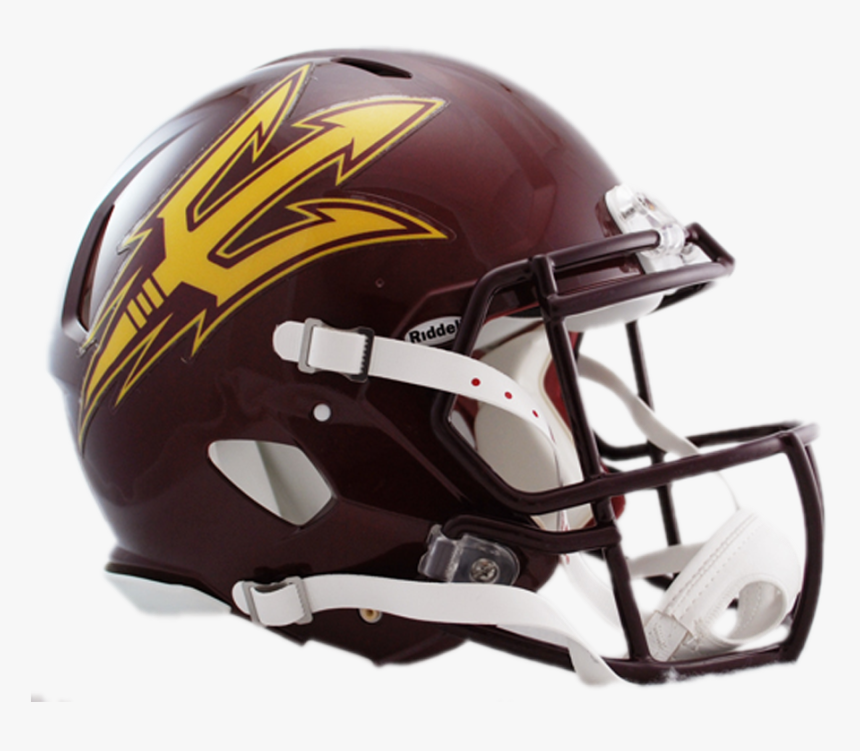 Arizona State Maroon Speed Authentic Helmet - Arizona State Helmet, HD Png Download, Free Download