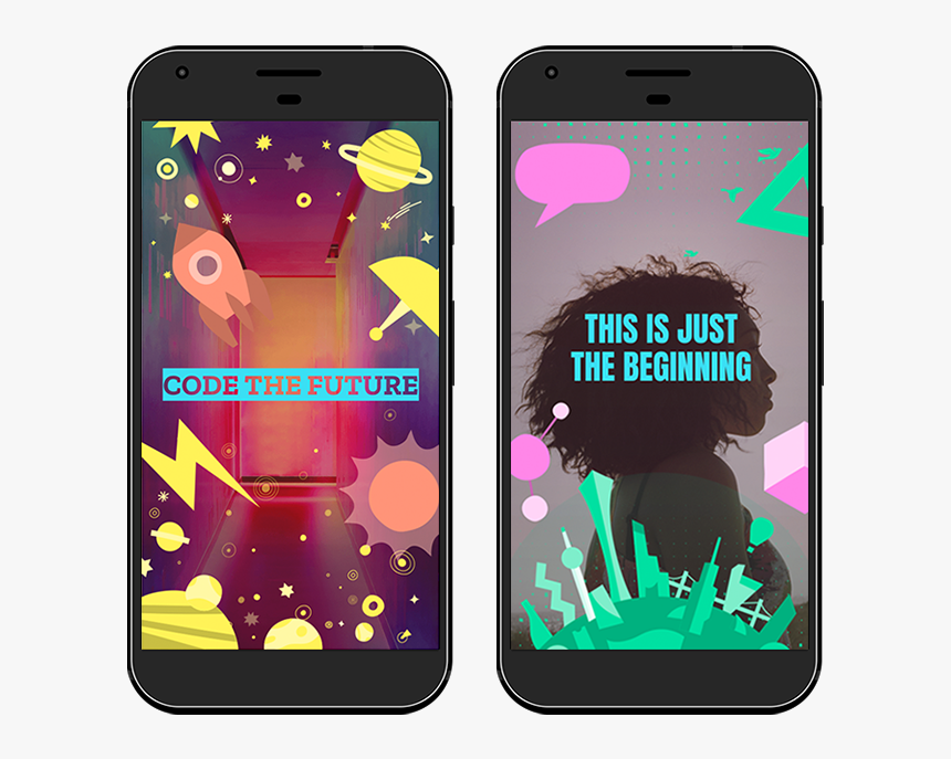 Snap Mwc Comp - Made With Code Geofilter, HD Png Download, Free Download
